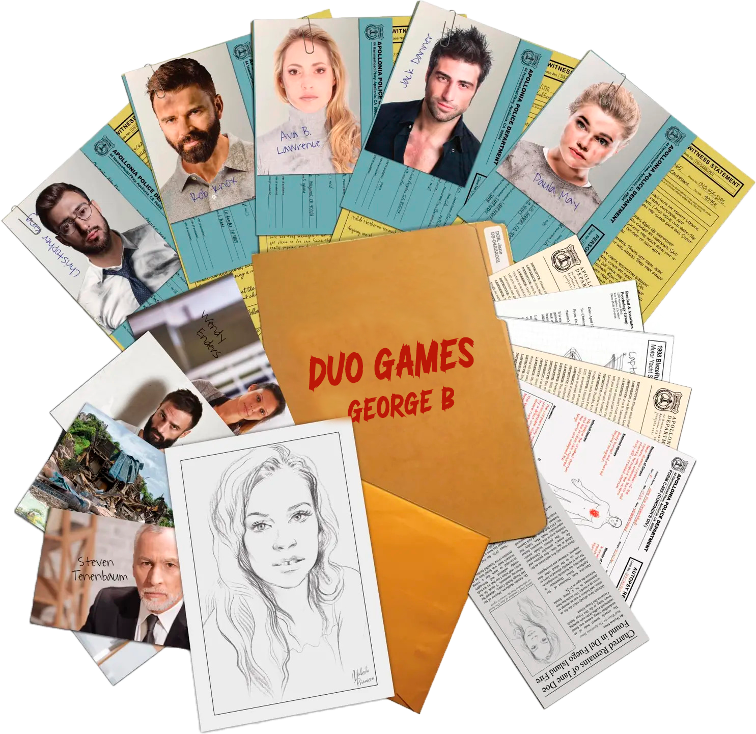 Duo Games - Cold Case: George Bailey